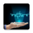 Plane Hologram Camera 3D icon