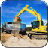 Sand Excavator Crane Sim icon