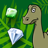 Dino-jeweled icon