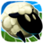Sheep and road = Danger icon
