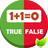 True False Quiz Math icon