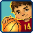 Kids basketball icon