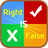 Right Is False icon