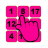 Tap The Pink Numbers icon