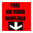 Hd video dowload icon