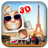 3D World Cities Photo Frames icon