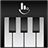 TouchPal SkinPack Black and White Piano icon