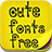 Cute Fonts Free icon