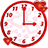 Cute Love Clock Widget icon