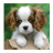 Cute puppy icon