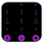 ExDialer FlatBlack Purple Theme icon