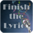 Finish The Lyric version 1.63