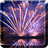Fireworks night Live Wallpaper icon