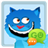 GOSMS Blue Cat Theme icon