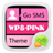 GO SMS Theme WP8Pink icon