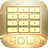 Gold Keyboard for Galaxy S6 icon