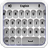 GO Keyboard Grey Theme 2.8