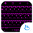 Theme x TouchPal Neon 2 Purple icon