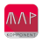 Kustomised Map Komponent icon