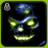 Glowing Skull LockScreenApp icon