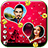 Love couple Photo collage icon