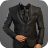 Man's Black Suit Photo Montage icon