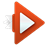 Rocket Player Material Orange icon