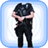 Men Police Dress Photo Suit icon