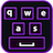 Descargar Neon Purple Keyboard