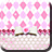 Pink Argyle icon