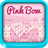 Pink Bow Keyboard icon