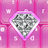 Pink Diamond GO Keyboard icon