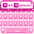 Pink Love Keyboard Theme icon