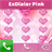 exDialer Pink HD Theme version 1.7