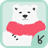 polar bears winter icon