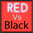 GO Keyboard Pretty Red vs Black Theme icon