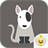 Puppy Bull Terrier Poodle icon