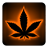 Rasta Orange Neon Keyboard icon
