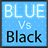 GO Keyboard Pretty Blue vs Black Theme icon
