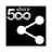 500px re:share icon