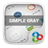 Simple Gray GOLauncher EX Theme version v1.0