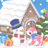 snow dream cute christmas free icon