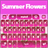 GO Keyboard Summer Flowers Theme icon
