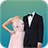 Stylish Couple Photo Suit icon