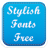 Descargar Stylish Fonts Free