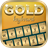Stylish Gold Keyboard icon