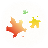 The autumn leaves icon