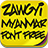 Zawgyi Myanmar Fonts Free icon