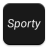 Sporty icon