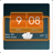 3D flip clock & world weather widget theme pack 5 icon